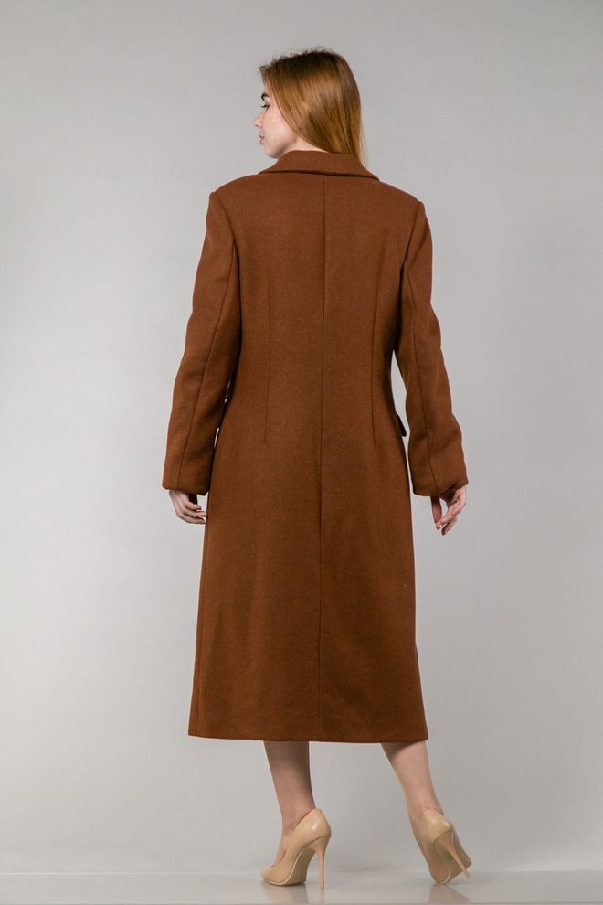 Пальто из сукна Жизель 46 (терракот)