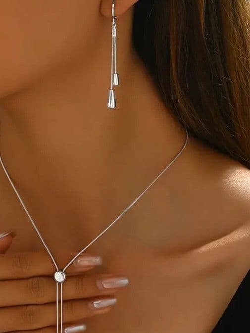 Сережки довгі бахрома (срібло) — 2
