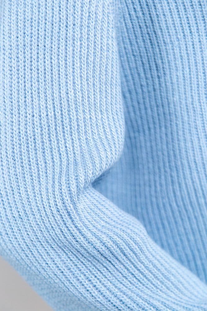 Светр оверсайз реглан ONE SIZE (блакитний) — 7