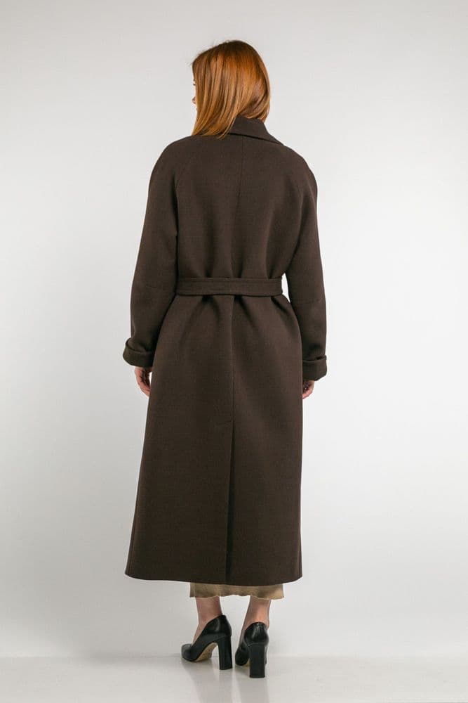 Пальто зимове R65-6099 (коричневий) — 9