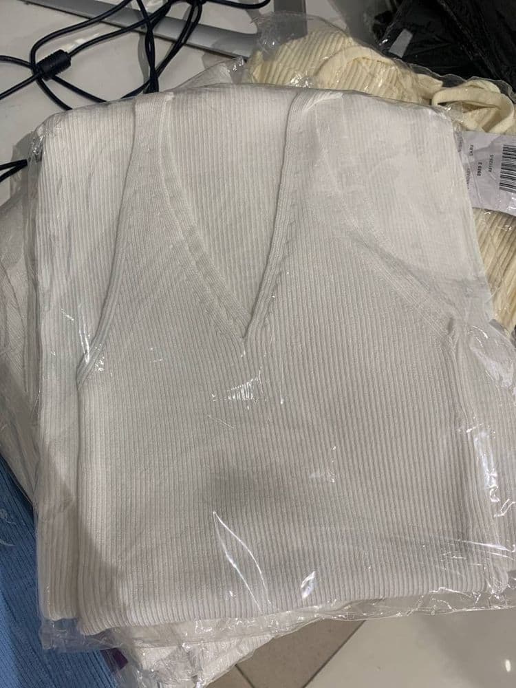 Плаття трикотажне міді A41 ONE SIZE (молочний) — 1