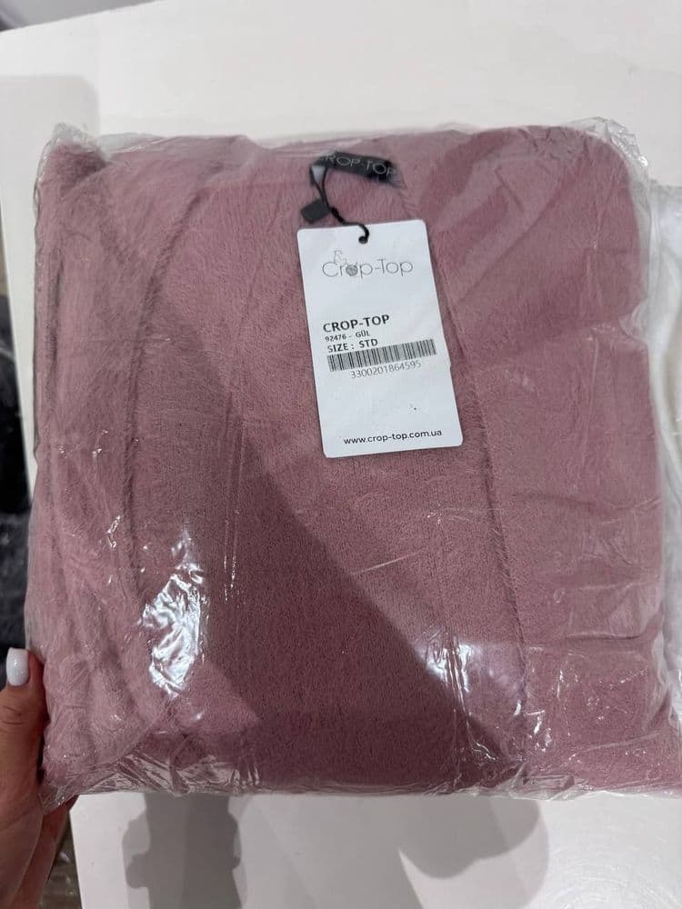 Кардиган макси с манжетами ONE SIZE (розовый) — 8
