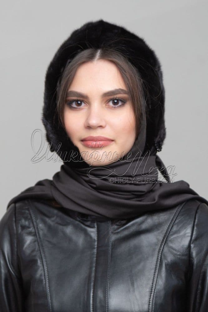 Платок из меха норки Фаиля — 9