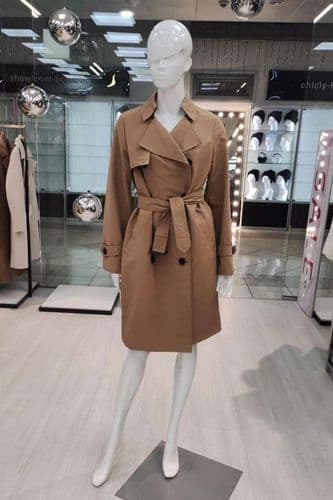 Плащ полікотоновий E50 (коричневий)