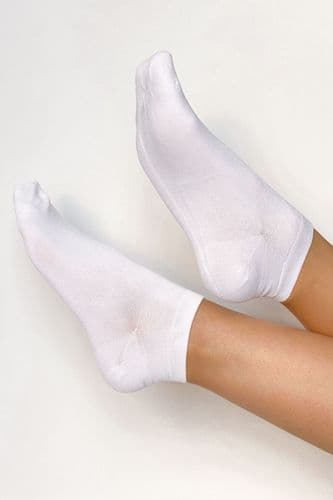 Носки короткие бамбук 36-41 (белый)