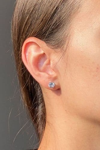 Сережки з цирконієм 6