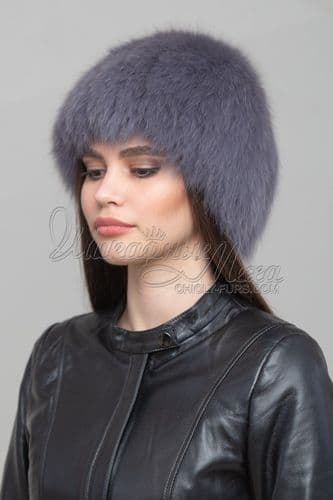 Шапка из меха песца Абени