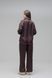 Рубашка атлас (шоколад)