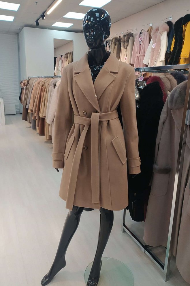 Пальто из шерстяной ткани Нэнси (191)-