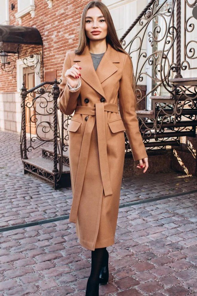 Зимнее пальто С09 (кемел)